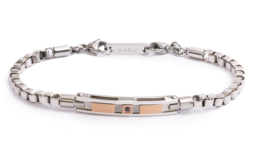 Bracciale catena box - Gioielleria Fondente