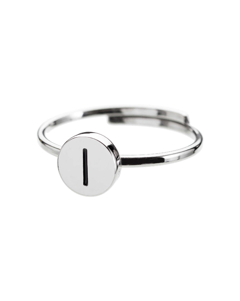 Anello con lettera "I" - Gioielleria Fondente