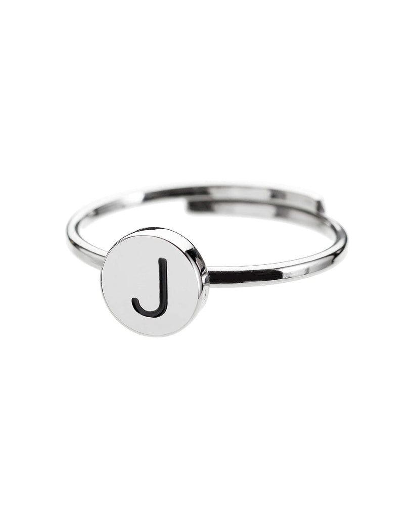 Anello con lettera "J" - Gioielleria Fondente