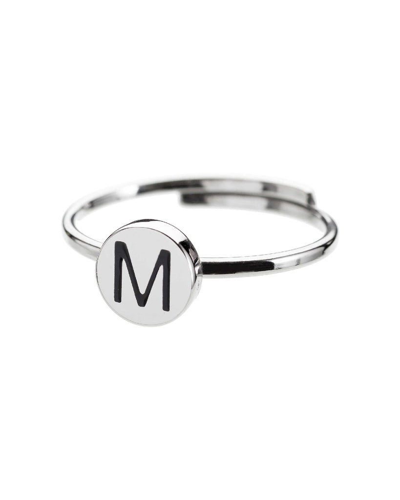 Anello con lettera "M" - Gioielleria Fondente