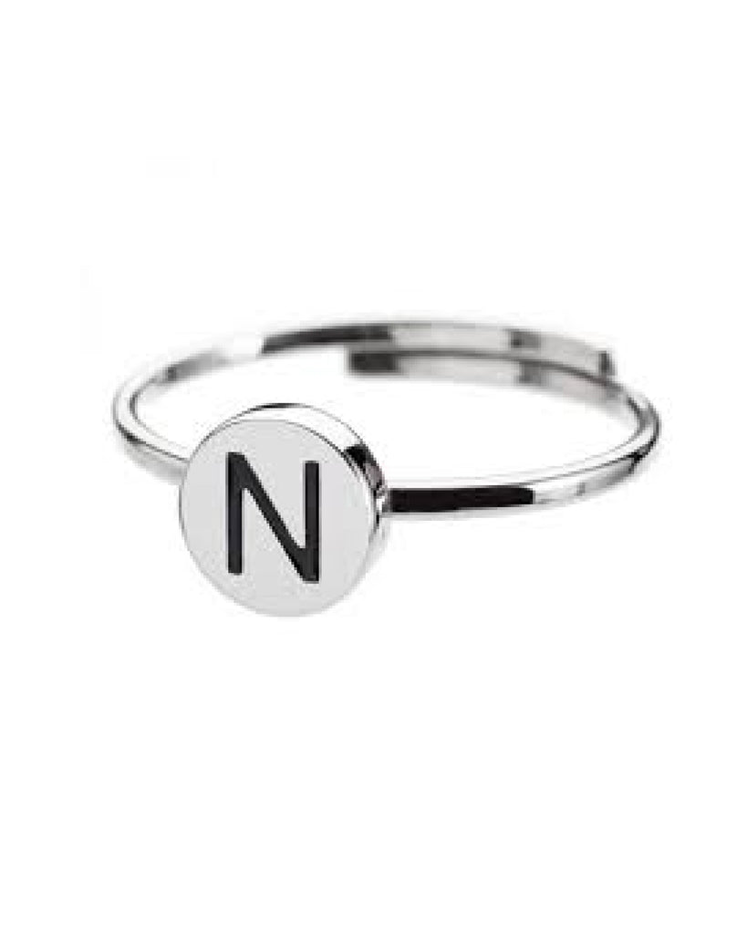Anello con lettera "N" - Gioielleria Fondente