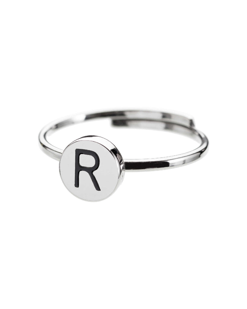 Anello con lettera "R" - Gioielleria Fondente