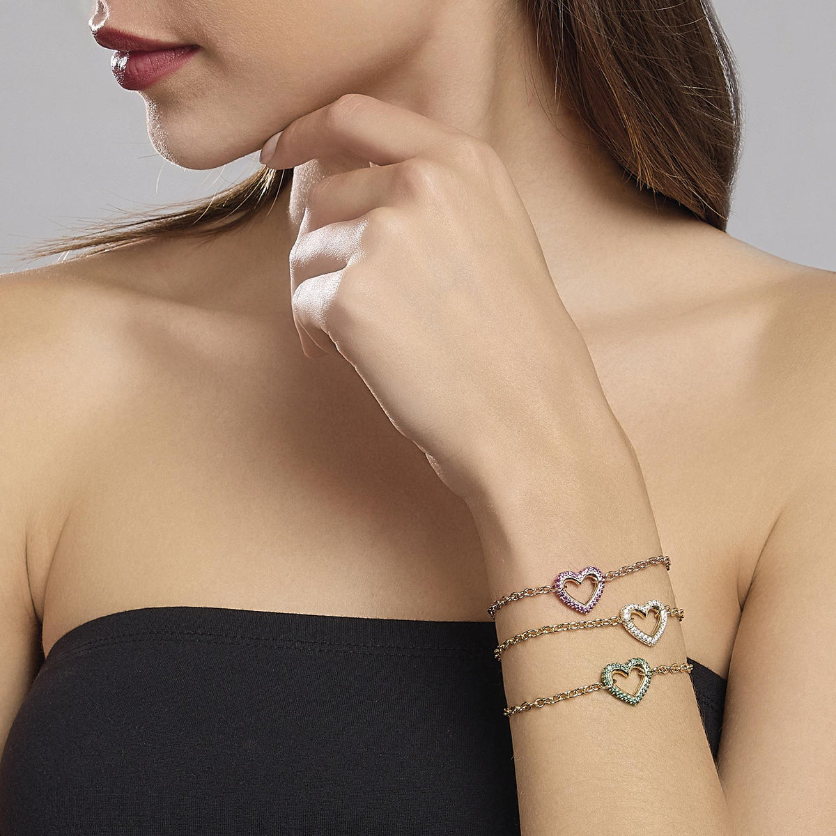 Bracciale BUBBLE HEART - Gioielleria Fondente