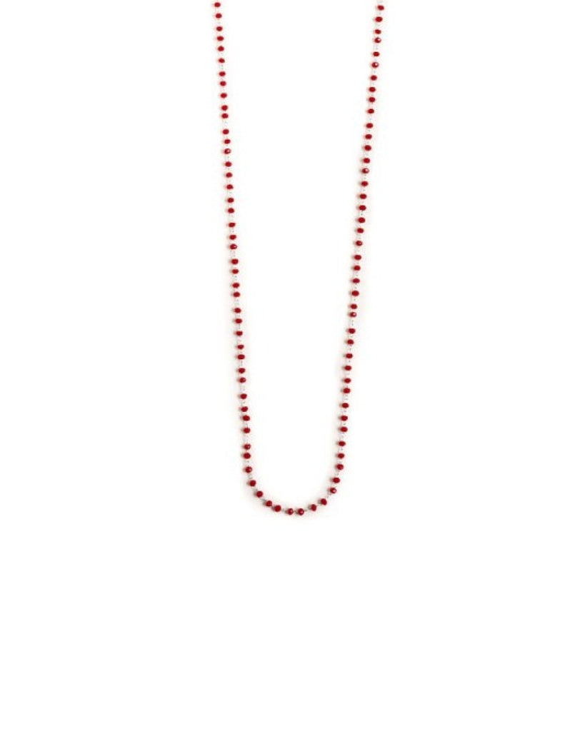 2ca0004-r COLLANA CON CRISTALLI 3mm