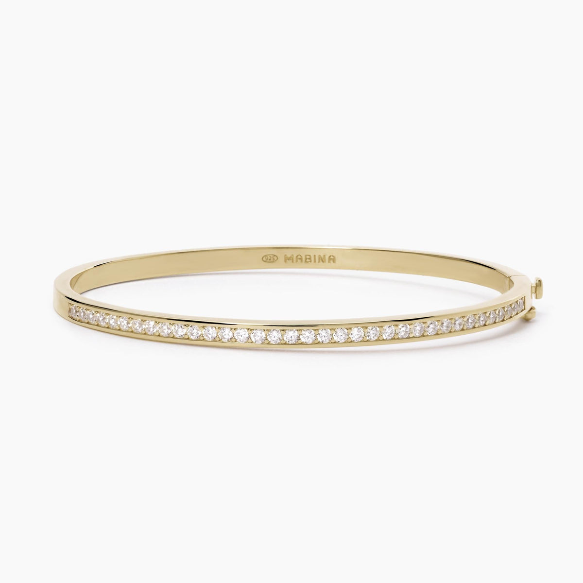 Bracciale rigido con pietre LADY B - Gioielleria Fondente