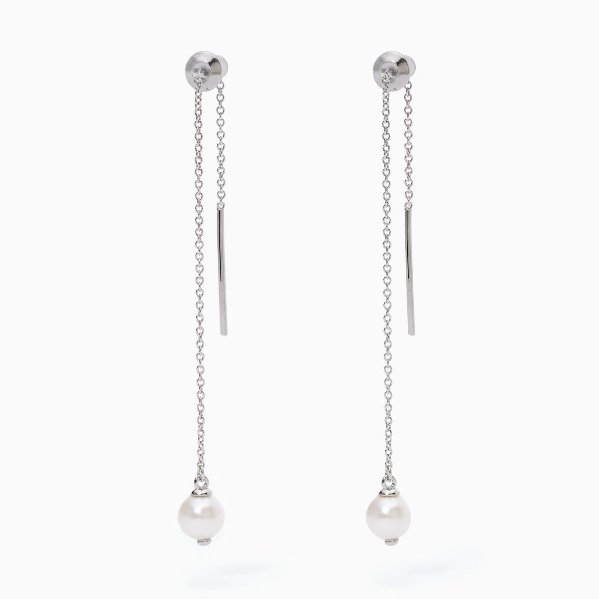 Orecchini in argento perle coltivate SCATTO RUBATO