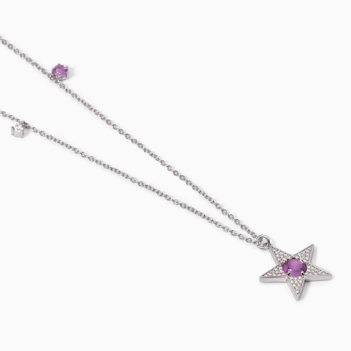 Collana stella e tormalina sintetica STARLET - Gioielleria Fondente