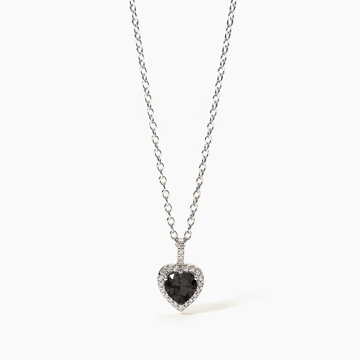 Girocollo con cuore nero LOVE AFFAIR - Gioielleria Fondente