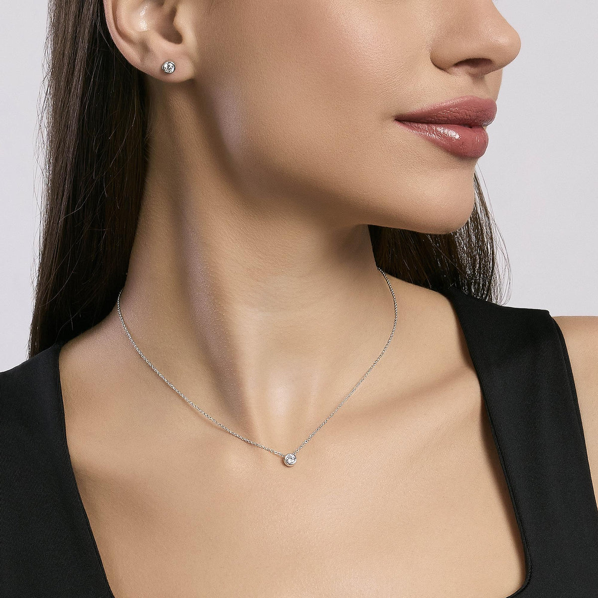 Orecchini punto luce in argento SHINY - Gioielleria Fondente