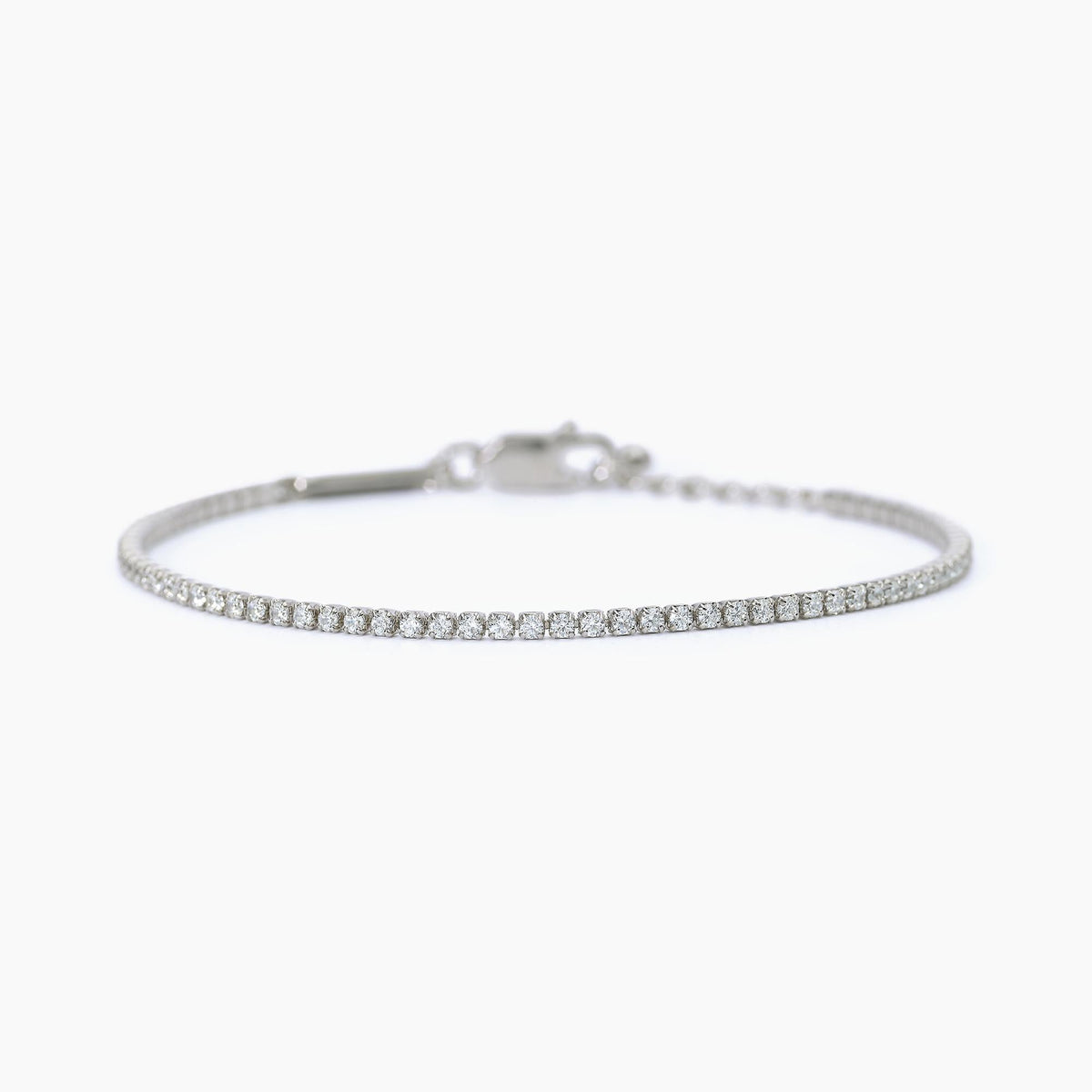 Bracciale tennis bianco MINI TENNIS - Gioielleria Fondente
