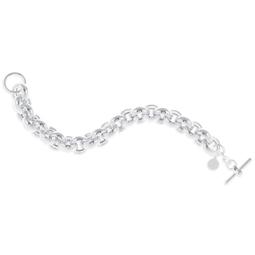 Bracciale rolò argentato 1046