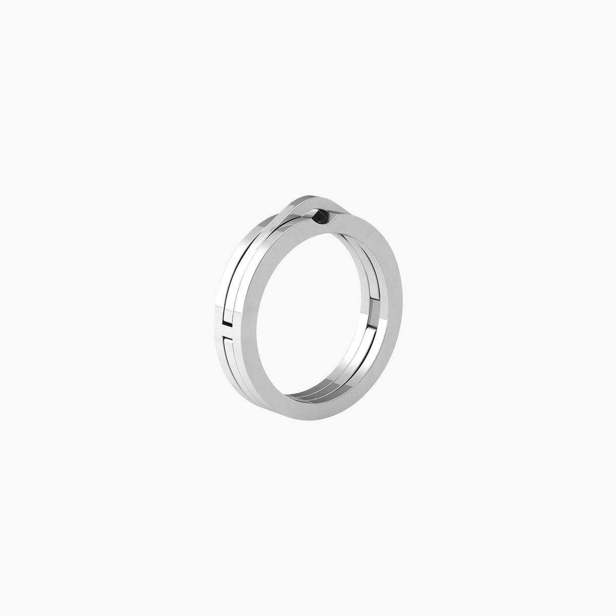 Anello in acciaio ACCHIAPPACIONDOLI - Gioielleria Fondente