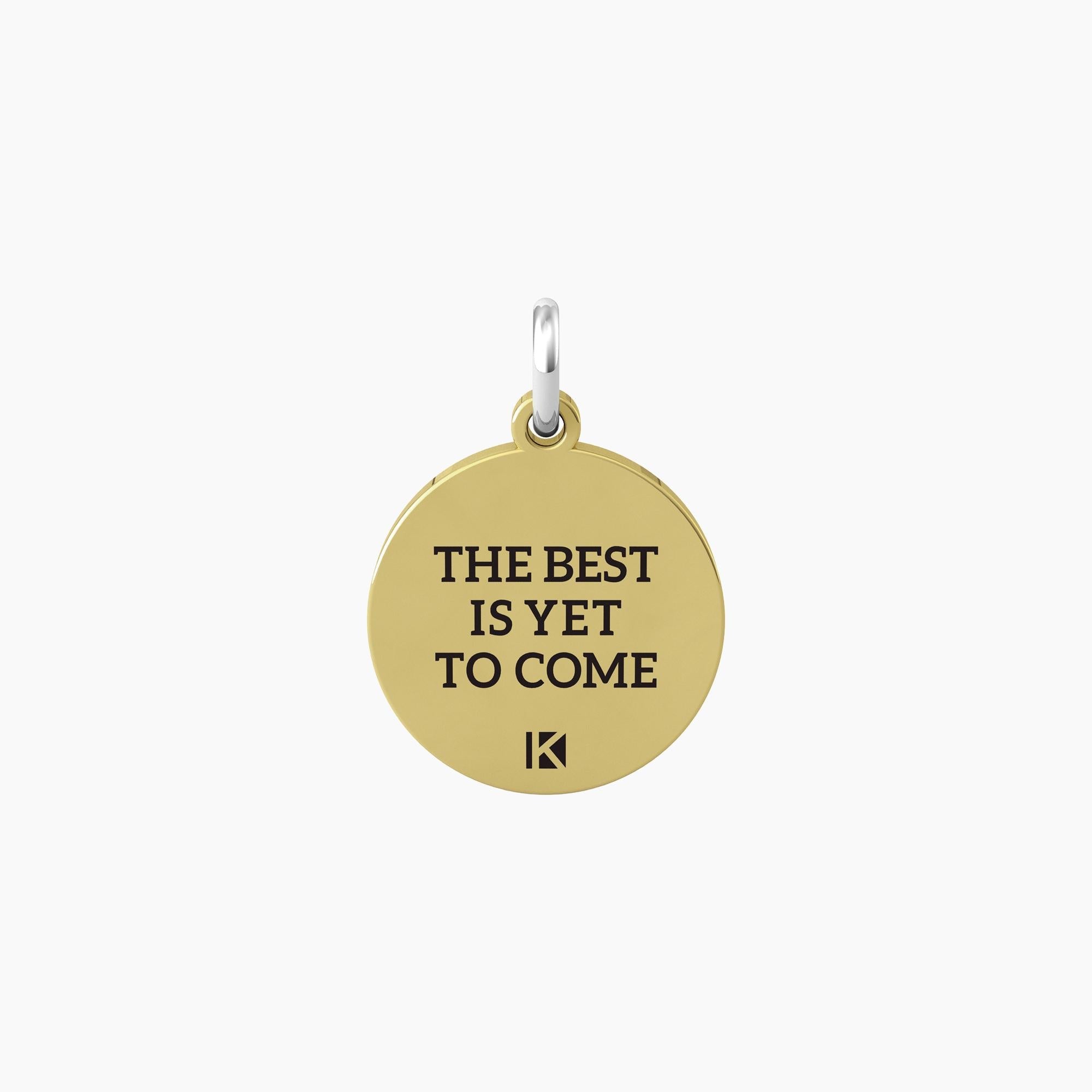 Ciondolo per compleanno 18 anni 18 | THE BEST IS YET TO COME - Gioielleria Fondente