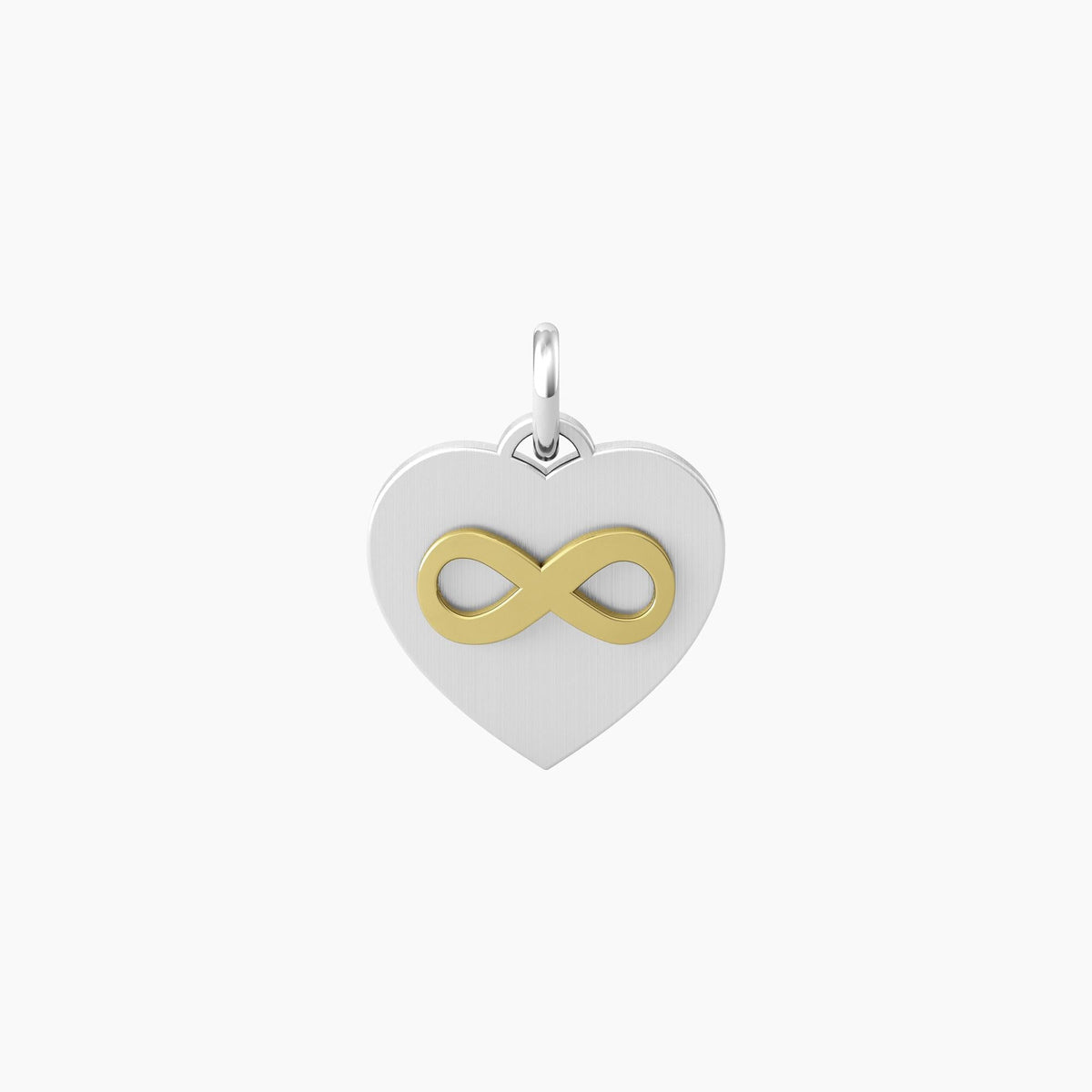 Ciondolo cuore con elemento infinito CUORE | INFINITO - Gioielleria Fondente