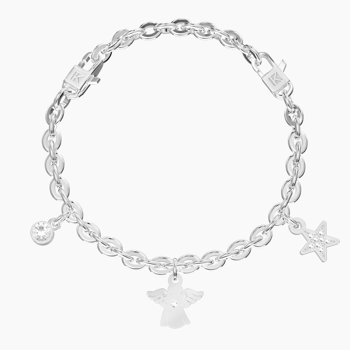 Bracciale regolabile con ciondolo angelo ANGELO | PROTEZIONE