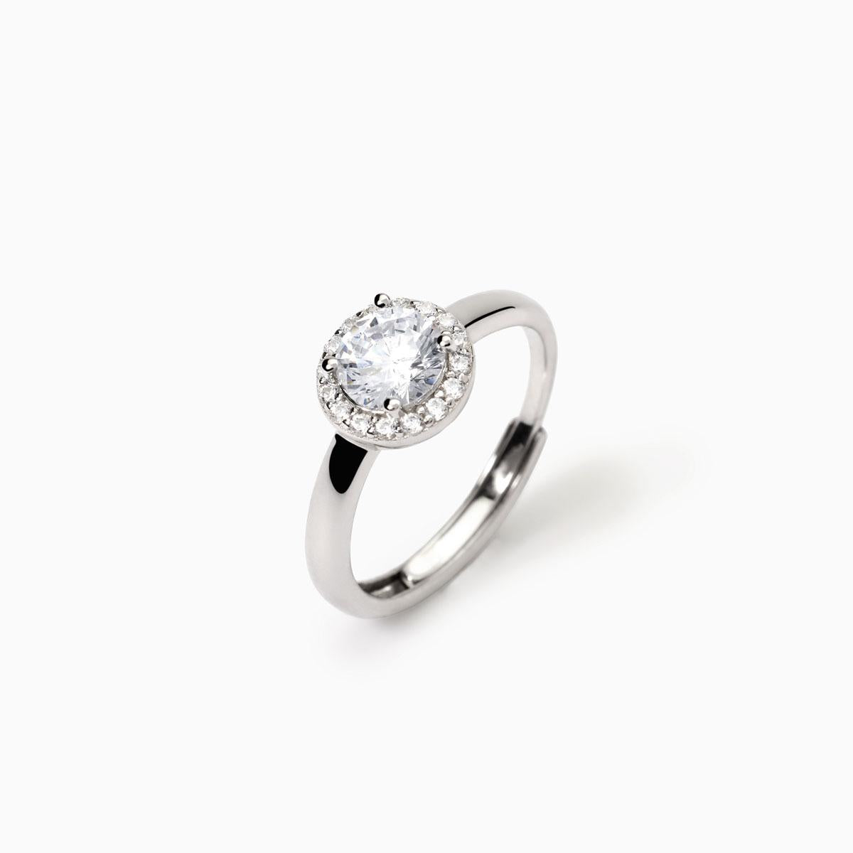 Anello da donna con zirconi REVIVAL