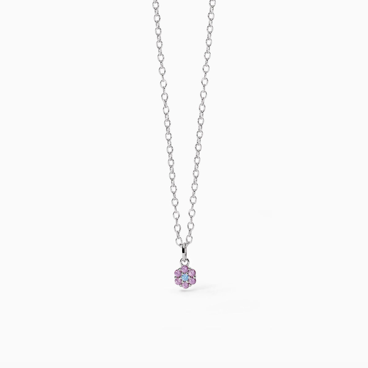 Girocollo da bambina con pendente fiore FIOR FIORE