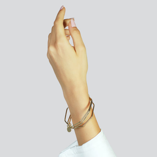 Bracciale dorato 3 bangle 2742