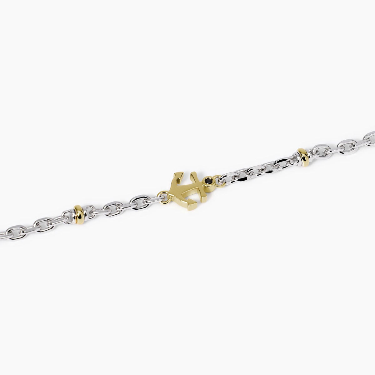 Bracciale regolabile con ancora Bali