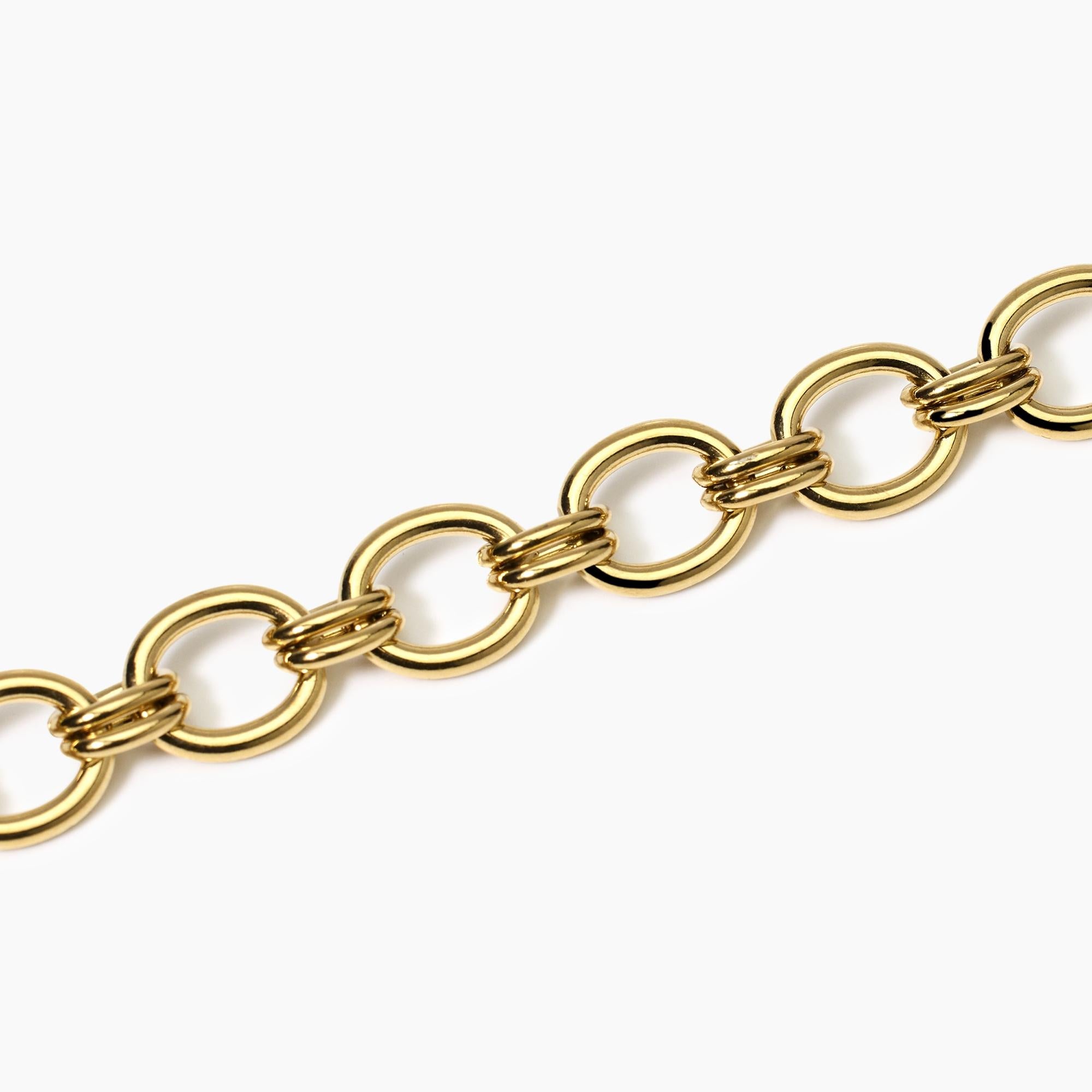 Bracciale in acciaio con catena larga Style 06