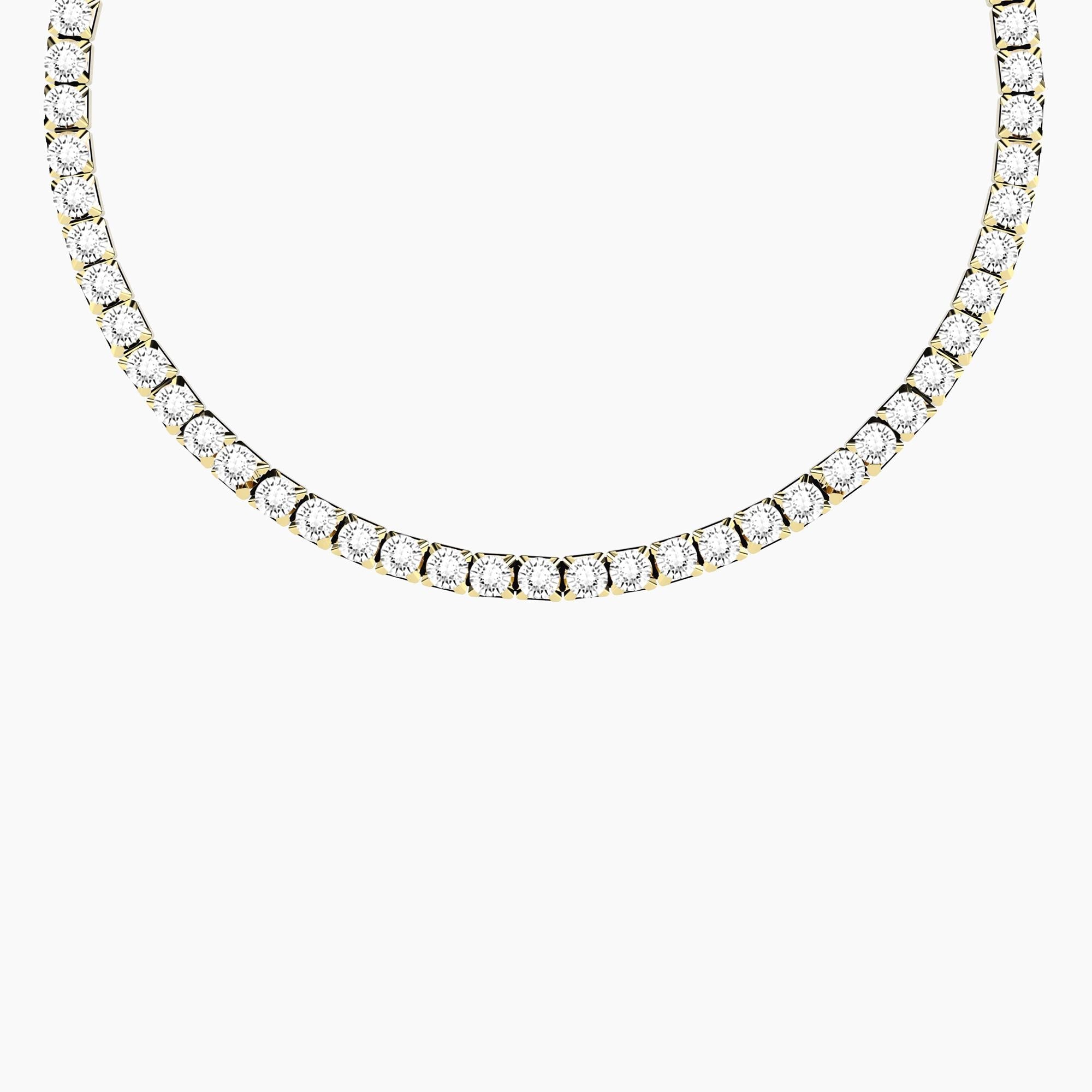 Bracciale tennis dorato componibile Milleluci
