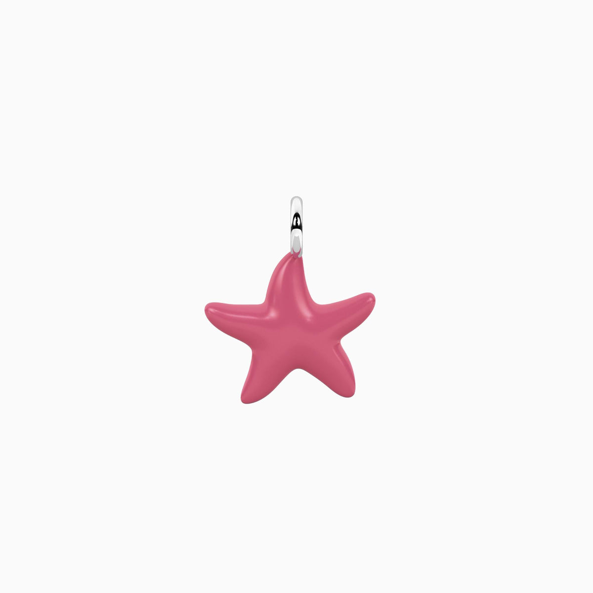Ciondolo a forma di stella rosa Starfish