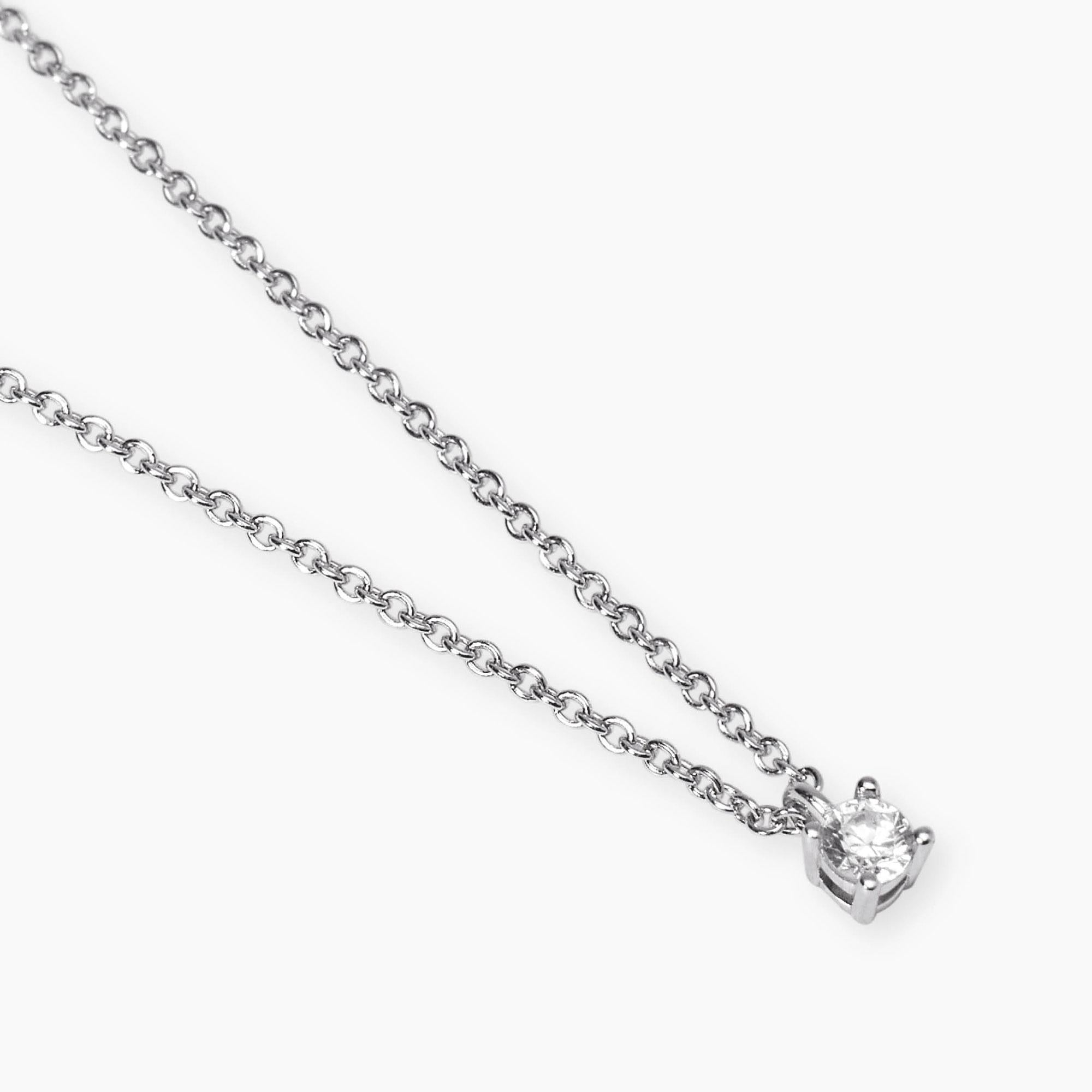 Girocollo con diamante lab-grown My Diamond
