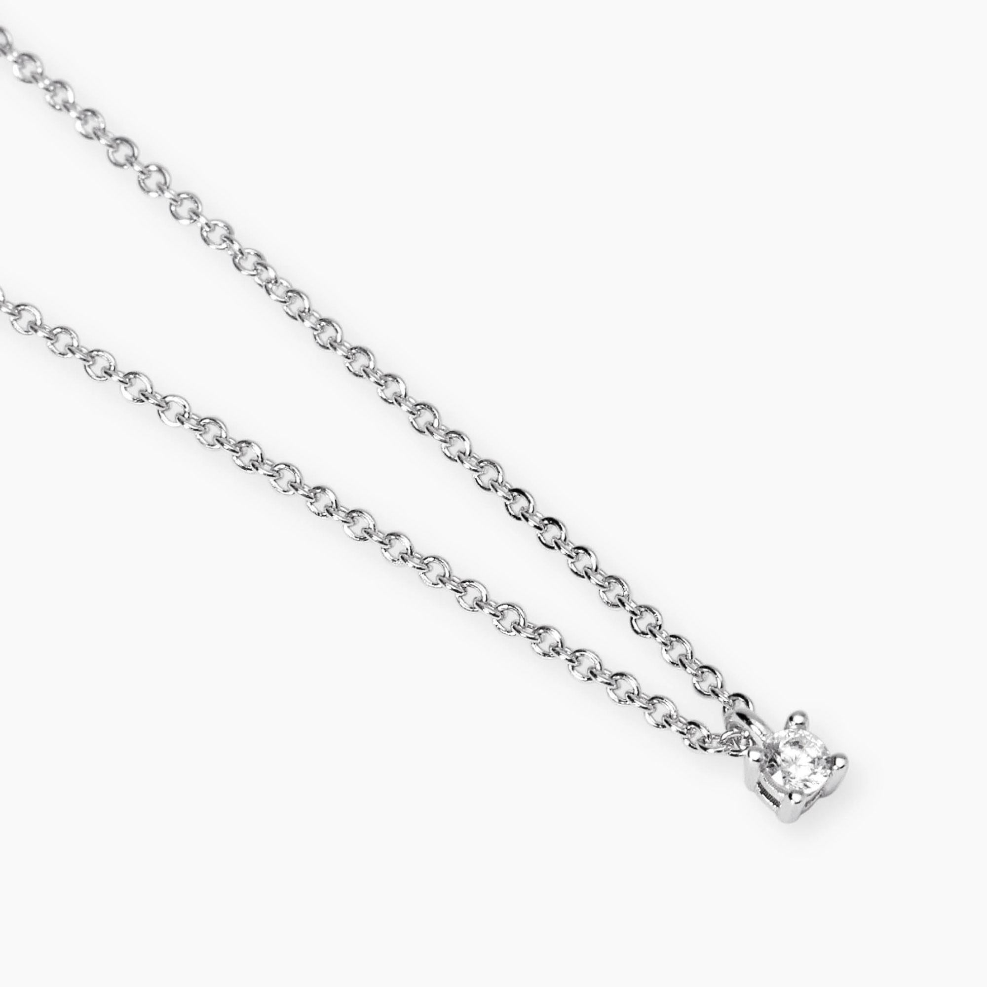 Girocollo con diamante lab-grown My Diamond