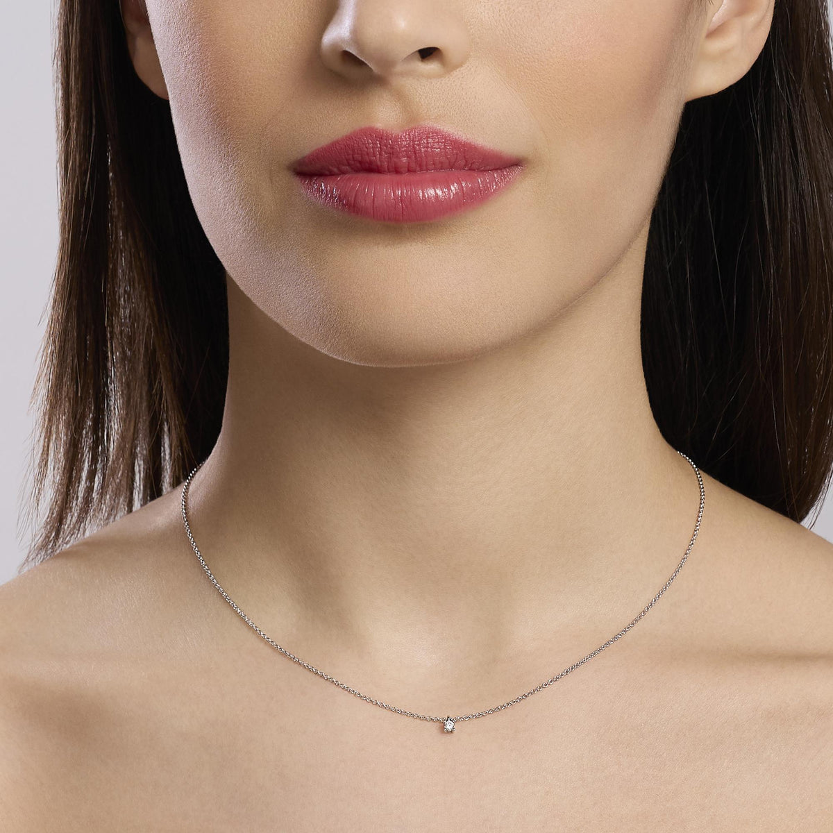 Girocollo con diamante lab-grown My Diamond