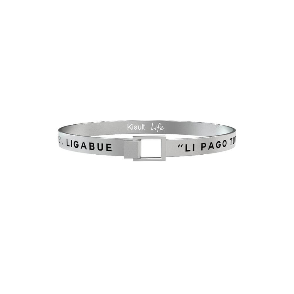 731555 Bracciale Ligabue "Li pago tutti io i miei debiti. Se rompo pago per tre"