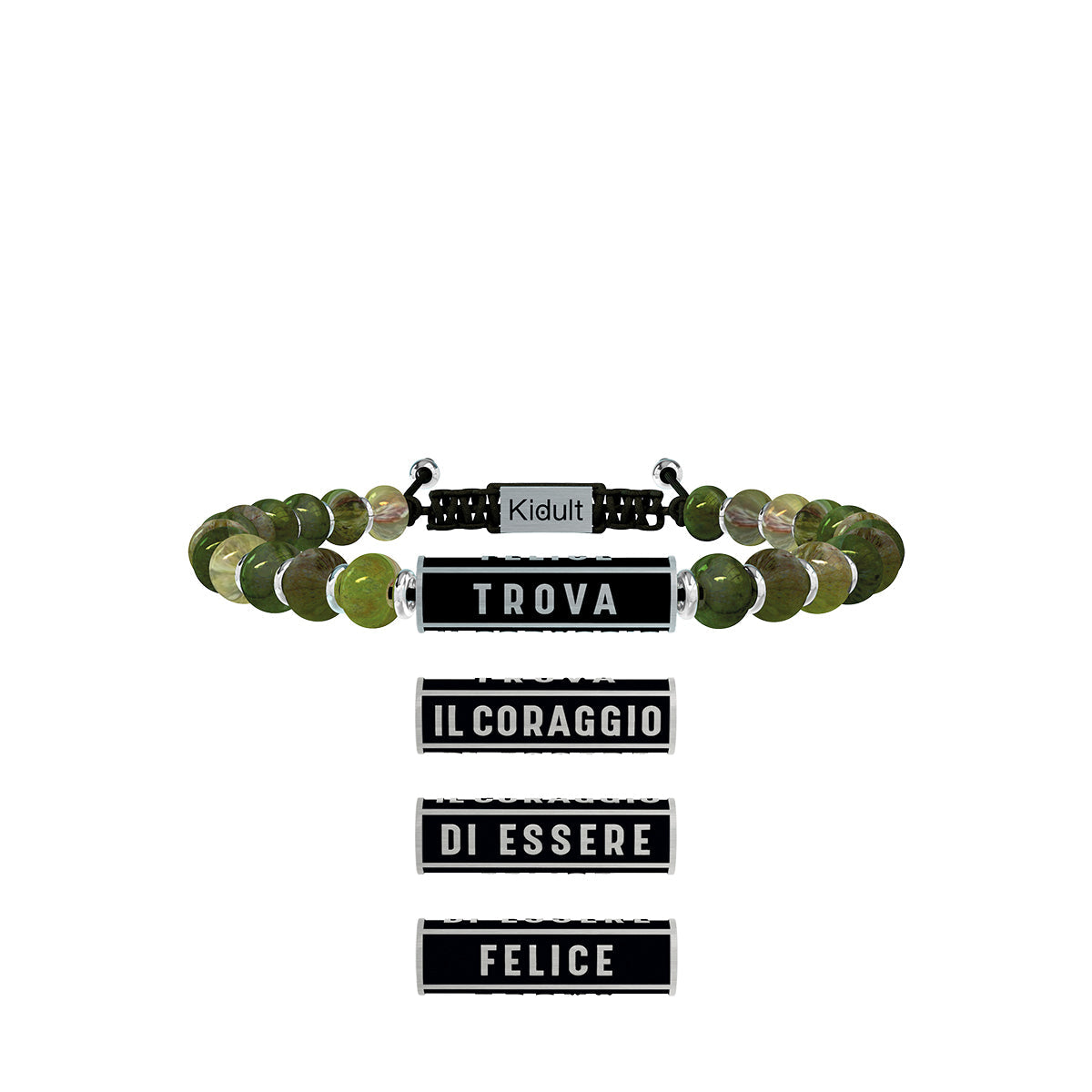 731782 Bracciale Philosophy "Trova il coraggio di essere felice"