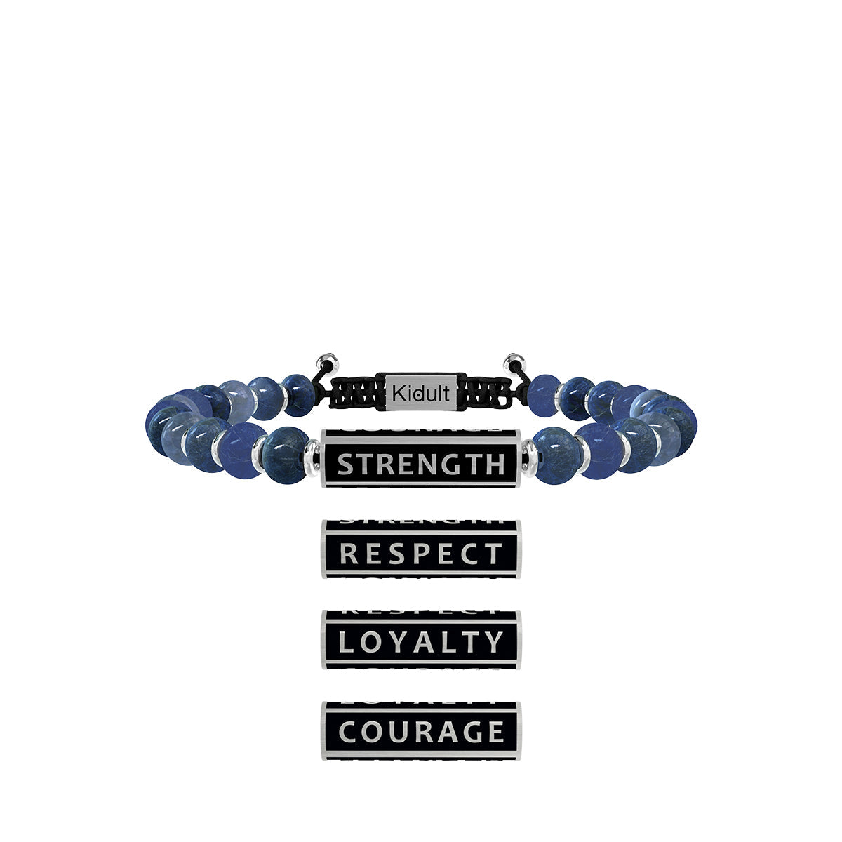 731784 Bracciale Philosophy "Strength Respect Loyalty Courage"