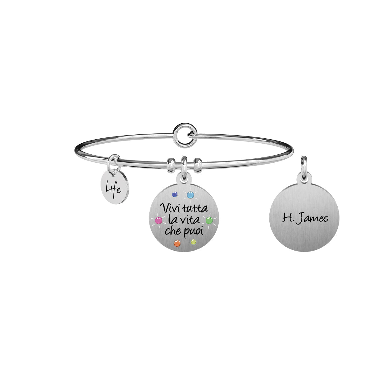 731877 Bracciale Philosophy "Vivi tutta la vita che puoi"