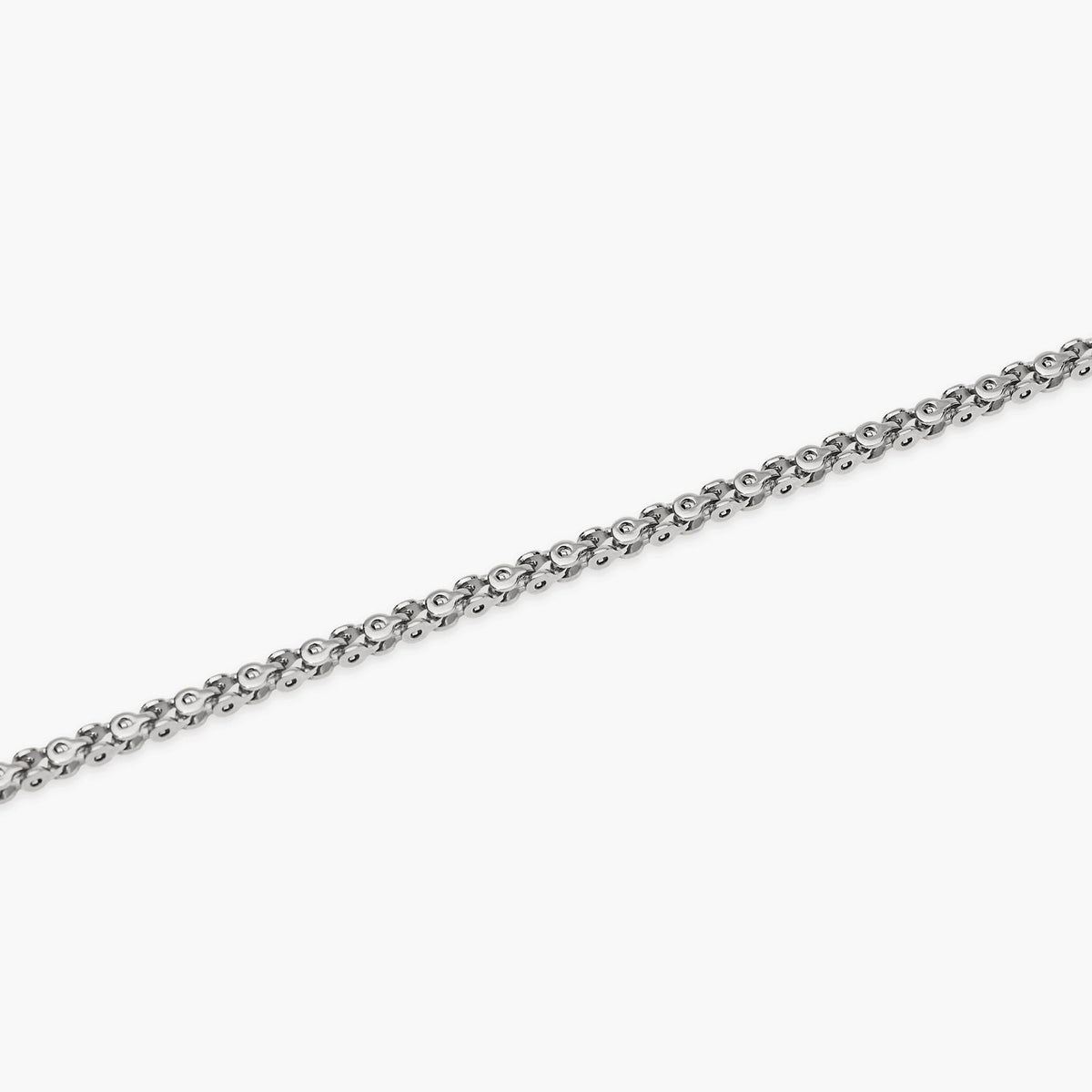 Bracciale uomo in acciaio con catena fancy Style 35