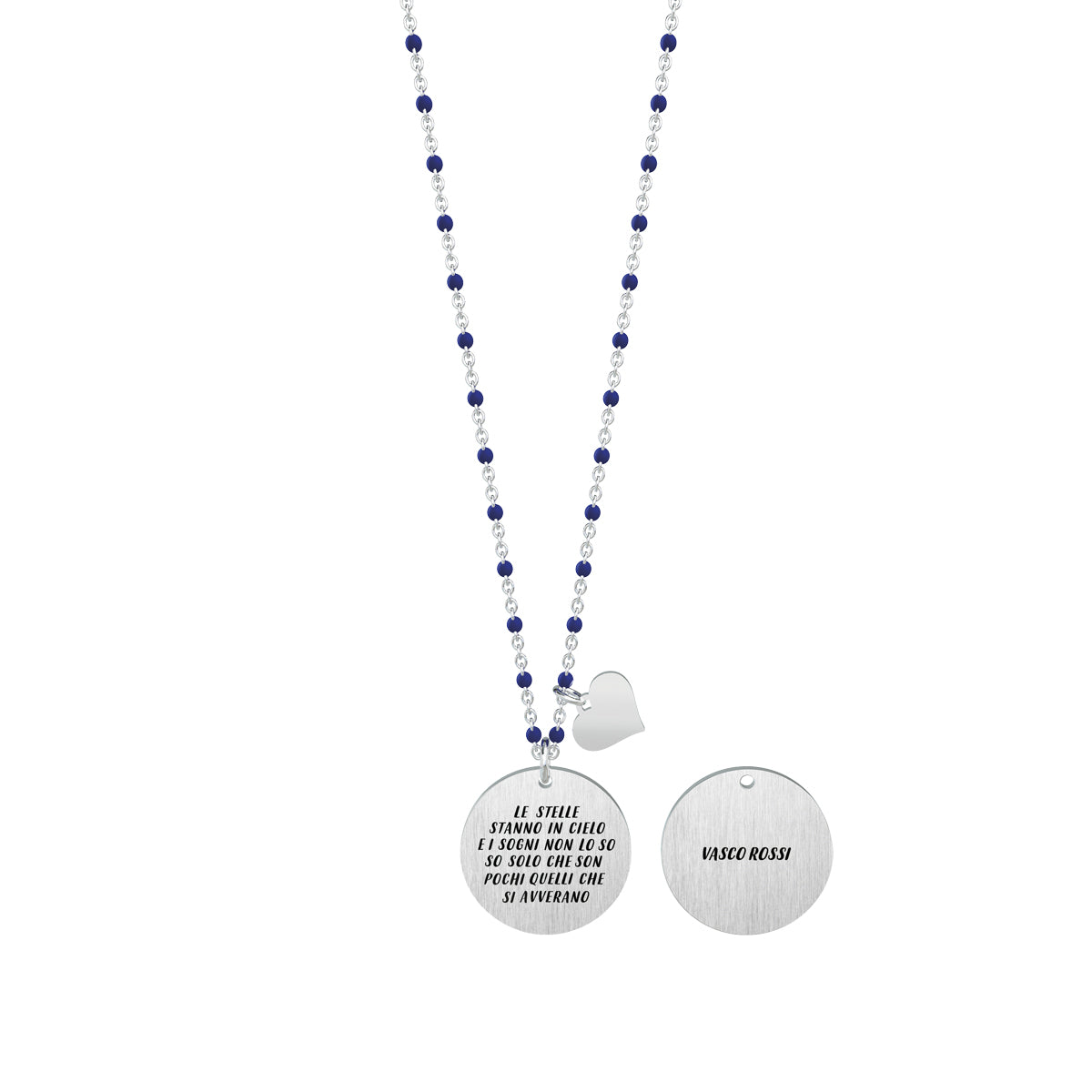 751134 Collana Vasco "Le stelle stanno in cielo e i sogni non lo soso solo che son pochi quelli che si avverano"