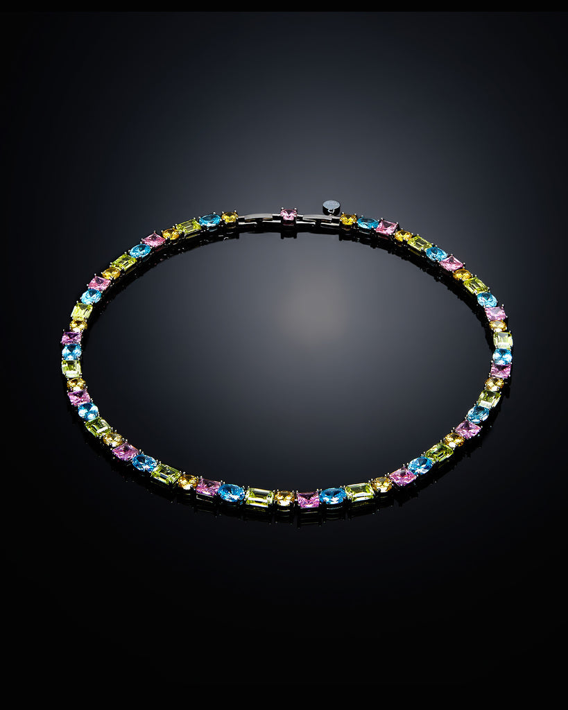 j19avs01 Collana Princess Rainbow