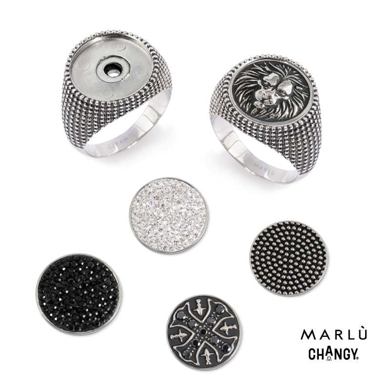 Anello tondo puntinato changy