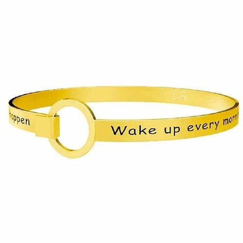 231691 Bracciale Philosophy "Wake Up Every Morning With The Thought That Something Wonderful Is About To Happen"