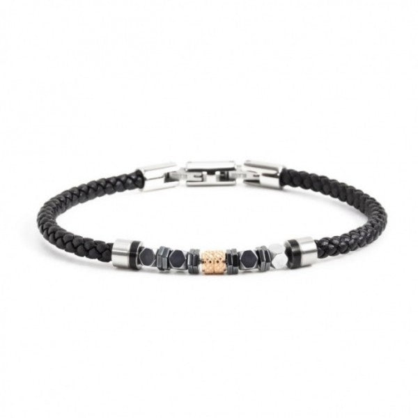1br0041 Bracciale ecopelle