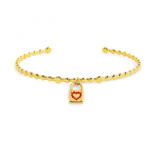 18br175g Bracciale rigido a palline