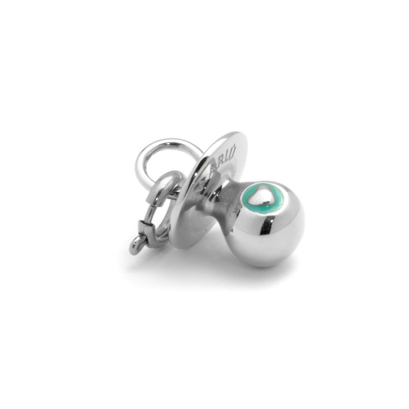 21ch002-a Charm ciuccio azzurro