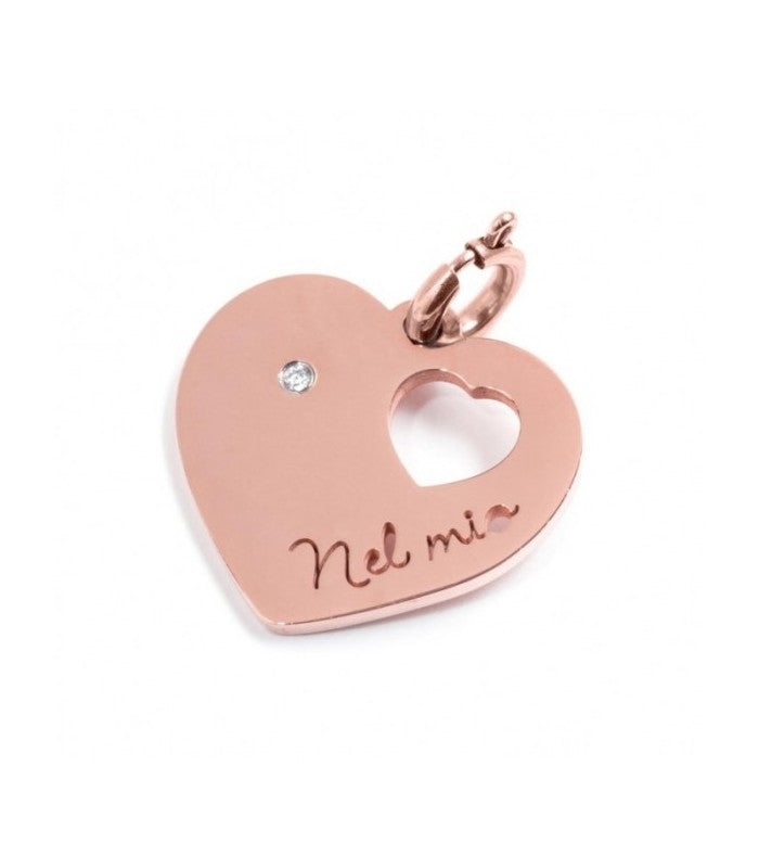 15ch038r Charm nel mio cuore rosè