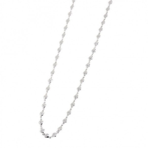 2ca0006 Collana con catena a cuori