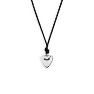Collana cordino con cuore