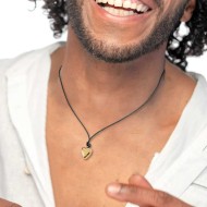 Collana cordino con cuore