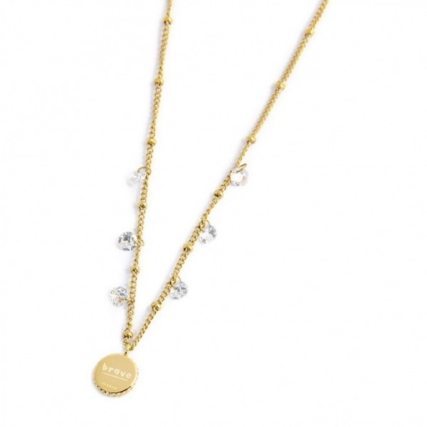Collana Medaglietta Pendente Sole - Gioielleria Fondente