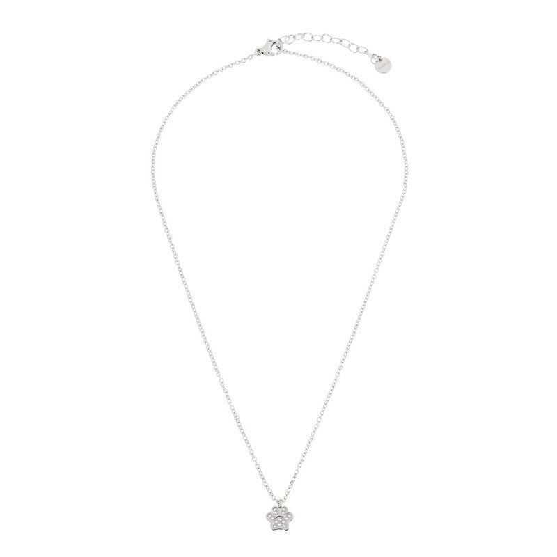 18cn047 Collana zampina con strass