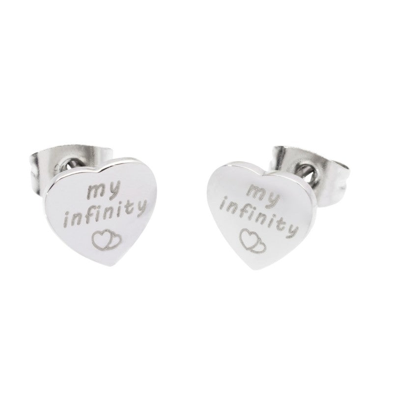 18or011 Orecchino cuore