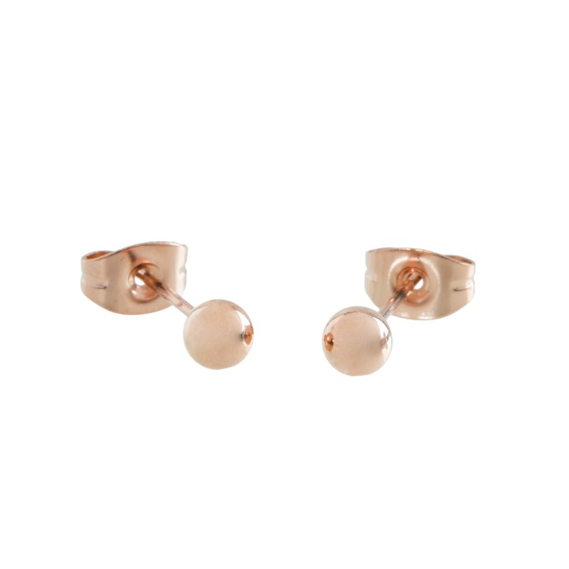 5or0040r-4 Orecchino lobo con sfera