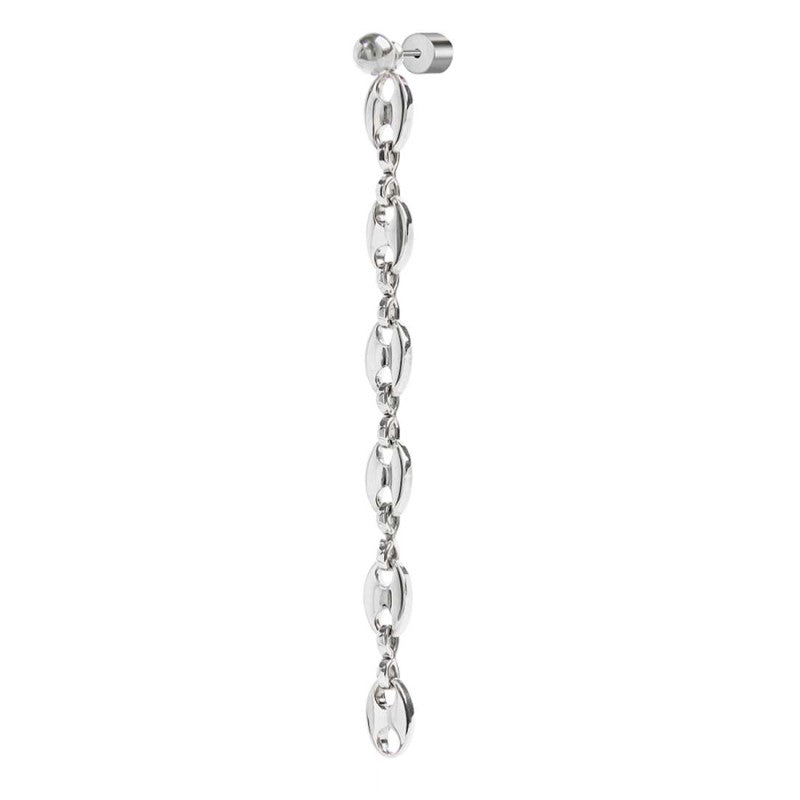 Orecchino pendente con catena marine